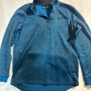 Under Armour Men's Zip-Up Sweater in Blue